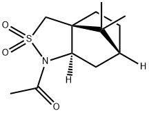 N-ACETYL-(2S)-BORNANE 10,2-SULTAM Structure