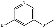 3-BROMO-5-(METHYLTHIO)PYRIDINE Structure