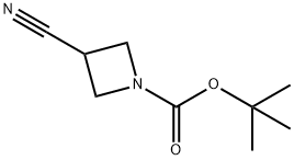 1-Boc-3-Cyanoazetidine Structure