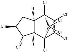 (-)-TRANS-CHLORDANE Structure