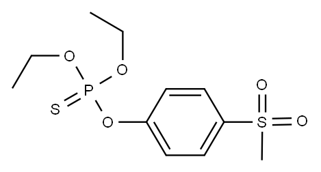 fensulfothion sulfone Structure
