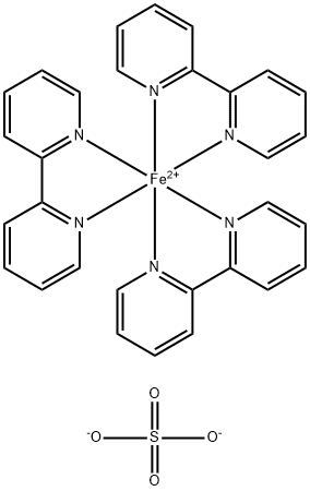 TRIS-(2,2'-BIPYRIDINE) FERROUS SULFATE Structure