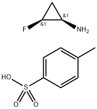 (1R,2S)-FLUOROCYCLOPROPYLAMINE TOSYLATE Structure