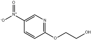 2-(5-Nitro-2-pyridyloxy)ethanol Structure