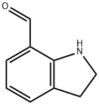 7-INDOLINECARBOXALDEHYDE Structure