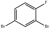 2,4-Dibromo-1-fluorobenzene Structure