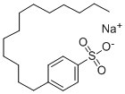 4-Tridecylbenzenesulfonic acid sodium salt Structure