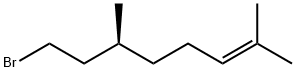 (S)-(+)-CITRONELLYL BROMIDE Structure