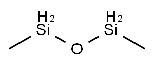 1,3-dimethyldisiloxane  Structure