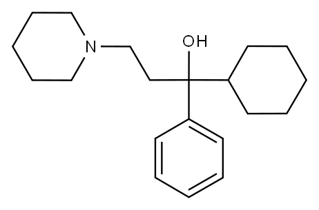 Trihexylphenedyl Structure