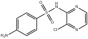 4-AMINO-N-(3-CHLOROPYRAZINYL)BENZENESULFONAMIDE Structure