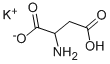 DL-Aspartic acid potassium salt Structure