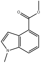 Methyl 1-Methyl-1H-indole-4-carboxylate Structure