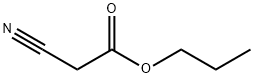 Propyl cyanoacetate Structure