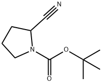 (R)-1-Boc-2-cyanopyrrolidine Structure