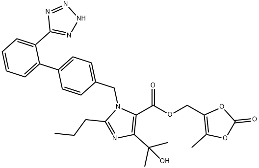Olmesartan Medoxomil Structure