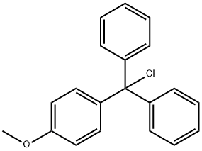 4-Methoxytriphenylmethyl chloride Structure