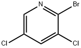 2-Bromo-3,5-dichloropyridine Structure