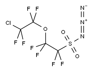 2-(2-CHLORO-1,1,2,2-TETRAFLUOROETHOXY)-1,1,2,2-TETRAFLUOROETHANESULFONYL AZIDE Structure
