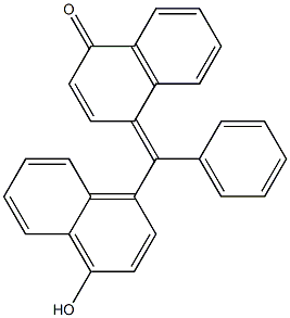 p-Naphtholbenzein Structure