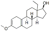 13-ethyl-3-methoxygona-2,5(10)-dien-17beta-ol Structure