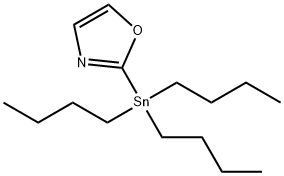 2-(TRI-N-BUTYLSTANNYL)OXAZOLE Structure