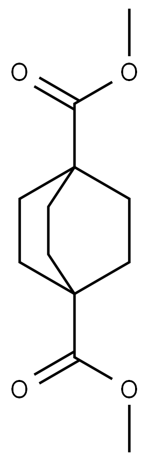 dimethyl bicyclo[2.2.2]octane-1,4-dicarboxylate Structure