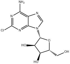 2-Chloroadenosine Structure