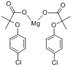magnesium clofibrate Structure
