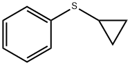 CYCLOPROPYL PHENYL SULFIDE Structure