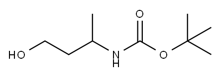 Carbamic acid, (3-hydroxy-1-methylpropyl)-, 1,1-dimethylethyl ester (9CI) Structure