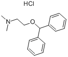 Diphenhydramine Hydrochloride Structure