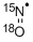 14706-82-2 NITRIC-15N OXIDE-18O