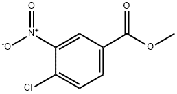 Methyl 4-chloro-3-nitrobenzoate Structure