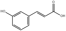 3-Hydroxycinnamic acid Structure