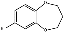 7-BROMO-3,4-DIHYDRO-2H-1,5-BENZODIOXEPINE Structure