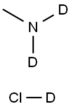 METHYLAMINE-D2 DEUTERIOCHLORIDE Structure