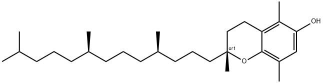 β-Tocopherol Structure