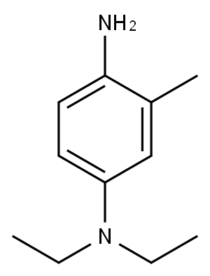 4-diethylamino-o-toluidine Structure