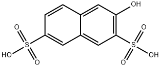 3-Hydroxynaphthalene-2,7-disulphonic acid Structure