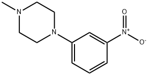 1-METHYL-4-(3-NITROPHENYL)PIPERAZINE Structure