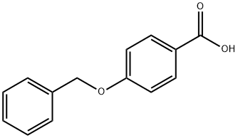 4-BENZYLOXYBENZOIC ACID Structure