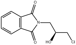 (S)-2-(3-chloro-2-hydroxypropyl)isoindoline-1,3-dione Structure