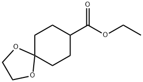 ethyl 1,4-dioxaspiro[4.5]decane-8-carboxylate Structure