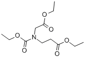 N-(ETHOXYCARBONYL)-N-(ETHOXYCARBONYKLETHYL)GLYCINE ETHYL ESTER Structure
