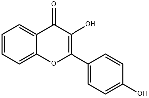 3,4'-DIHYDROXYFLAVONE Structure