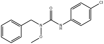 1-BENZYL-3-(4-CHLOROPHENYL)-1-METHOXYUREA Structure