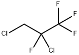 2,3-Dichloro-1,1,1,2-tetrafluoropropane Structure