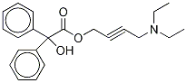 α-Descyclohexyl-α-phenyl Oxybutynin Structure