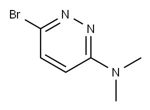 6-bromo-N,N-dimethyl-3-pyridazinamine(SALTDATA: FREE) Structure